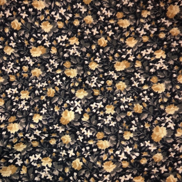 Laura Ashley Floral Long-Sleeved ButtonDown Blouse - Picture 10 of 10